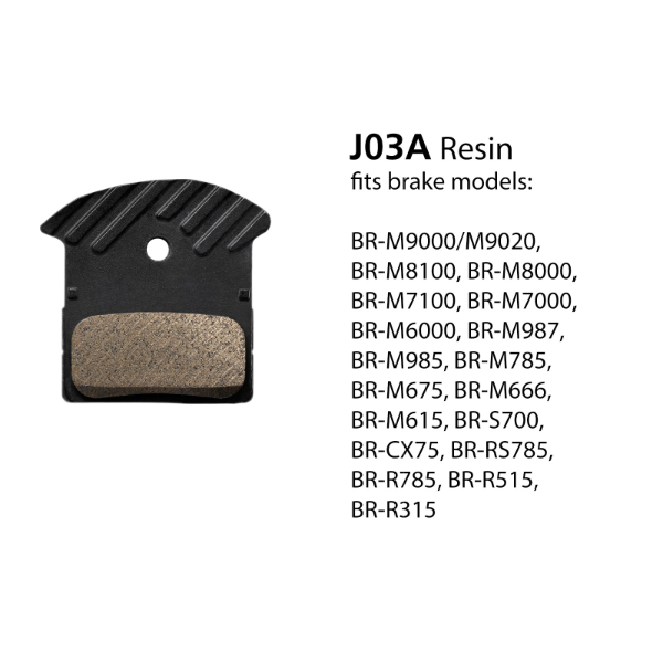 Shimano Brake Pads - J03A - Resin