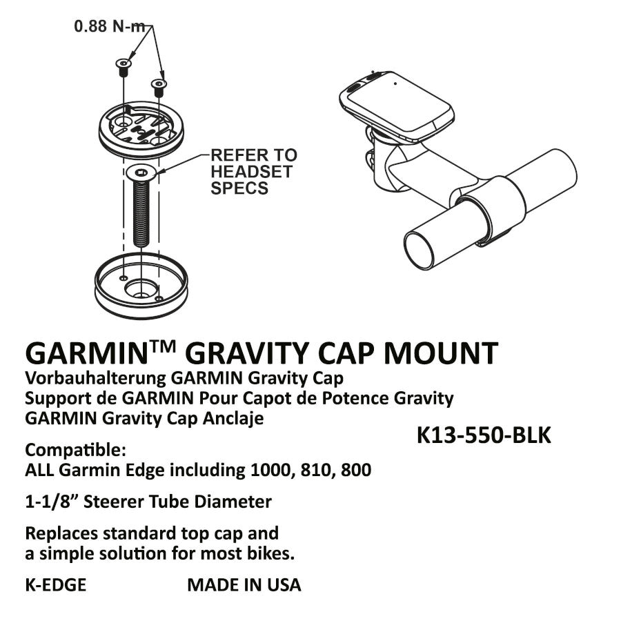 K-Edge - Gravity Mount