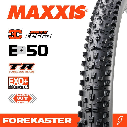 FOREKASTER 27.5 X 2.40 WT 3C TERRA EXO+ TR E-MTB FOLD 60TPI E-50