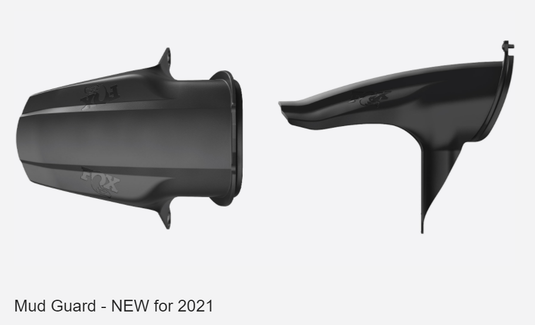 Fox Mud Guard Fender - Fox 36 / Fox 38 2021+