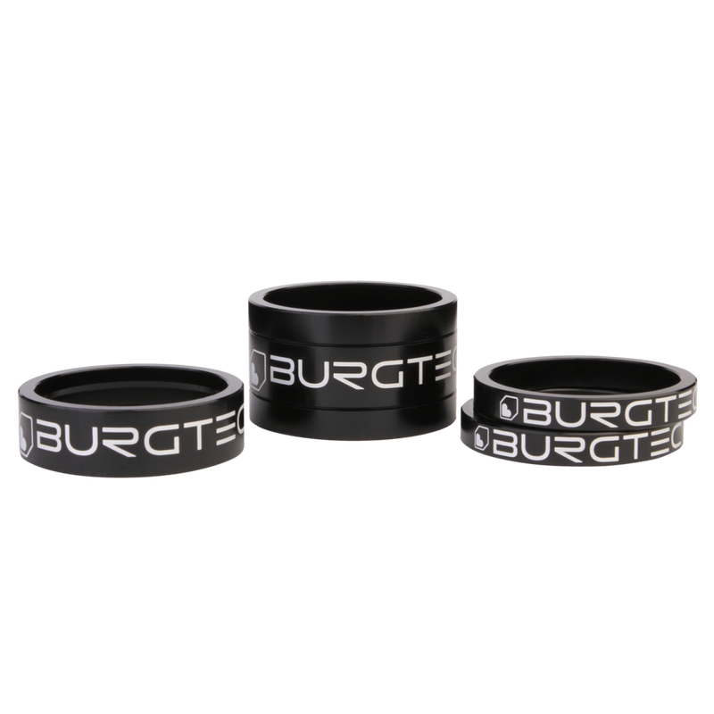 Load image into Gallery viewer, Burgtec Stem Spacer Kit -  (5mm x 2, 10mm, 20mm)
