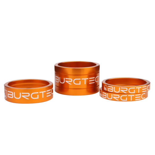 Burgtec Stem Spacer Kit -  (5mm x 2, 10mm, 20mm)