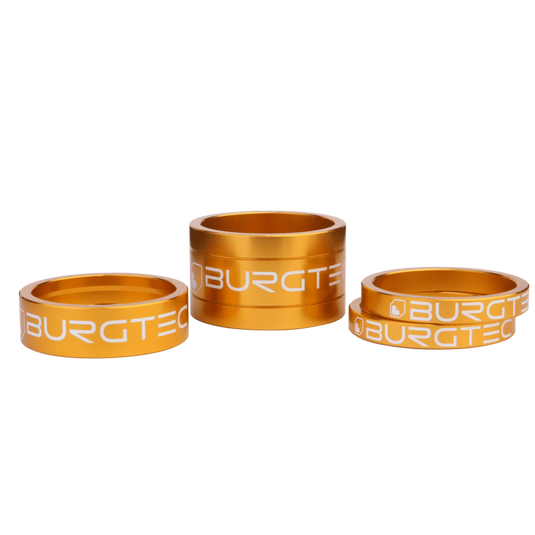 Burgtec Stem Spacer Kit -  (5mm x 2, 10mm, 20mm)