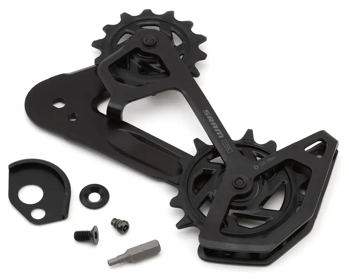 Sram Eagle T-Type AXS Rear Derailleur Cage Kit - Compatible with all Eagle T-Type Rear Derailleurs, Aluminum Cage