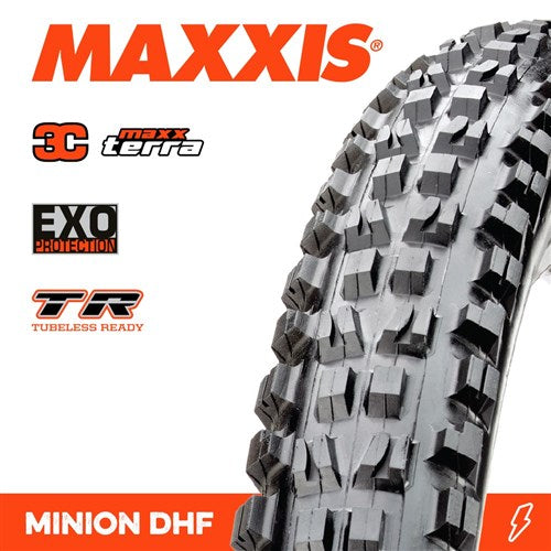 Load image into Gallery viewer, Maxxis Minion DHF - 24 x 2.40 - 3C Terra EXO TR fold

