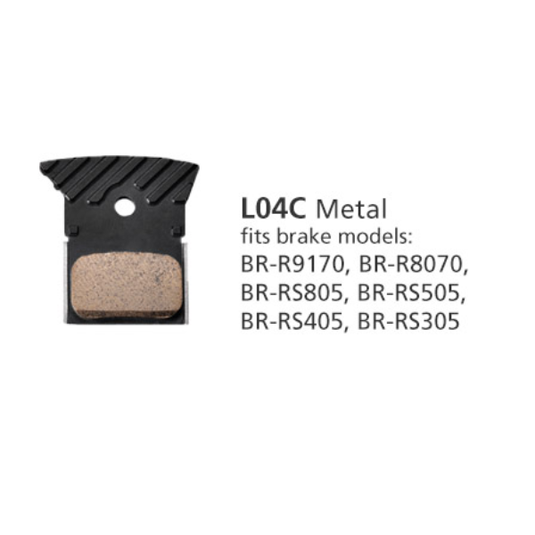 Shimano Brake Pads - L04C - Metal