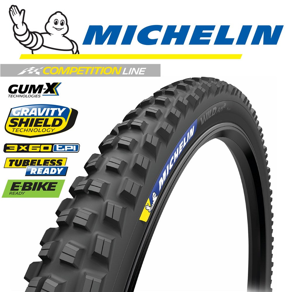 Michelin Tyre - Wild AM 2 - 29" x 2.60" - Competition Line