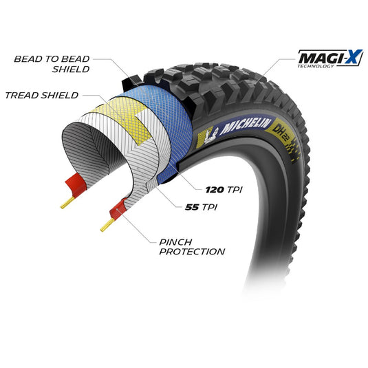 Michelin Tyre - DH22 - 29" x 2.40" - Racing Line