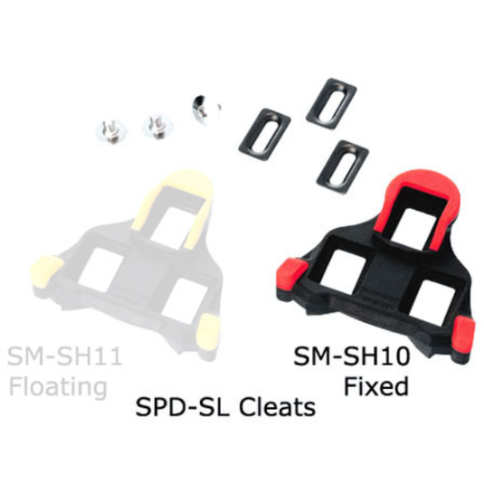 Shimano Cleats - SH10 - Red