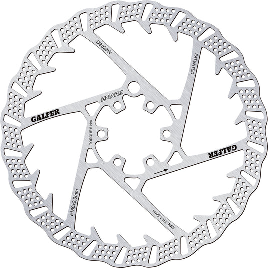 Galfer disc rotor- Shark - 6bolt 2.0mm