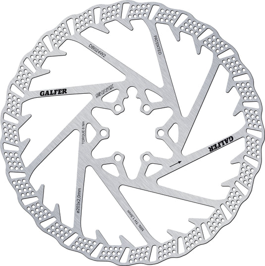 Galfer disc rotor- Shark - 6bolt 2.0mm