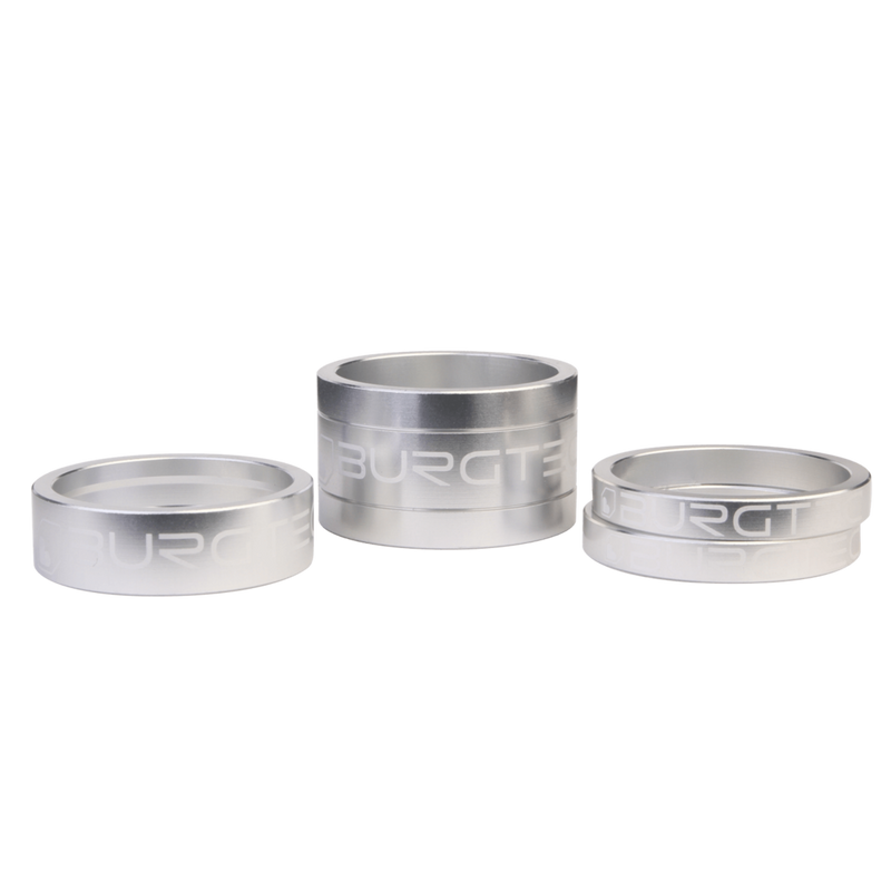 Load image into Gallery viewer, Burgtec Stem Spacer Kit -  (5mm x 2, 10mm, 20mm)
