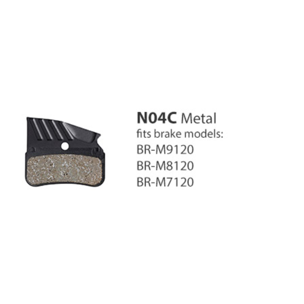 Shimano Brake Pads  - N04C - Metal