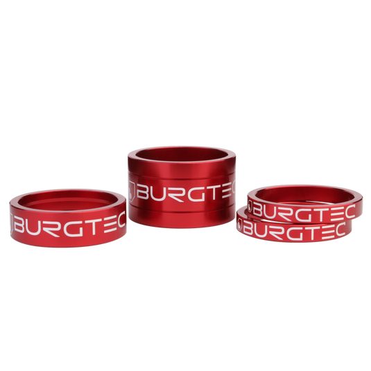 Burgtec Stem Spacer Kit -  (5mm x 2, 10mm, 20mm)
