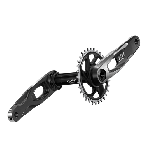 SRAM Crankset XX Downhill CL56.5 DUB MTB 155mm Black 34t T-Type (BB and BB DUB spacers are not included)