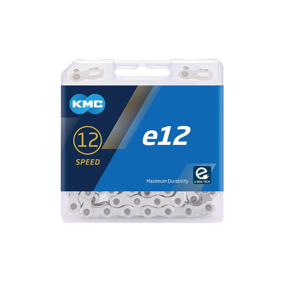 KMC Chain - E12 - 12spd - E Bike - Silver/ Silver