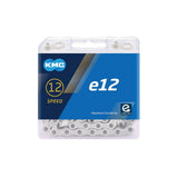 KMC Chain - E12 - 12spd - E Bike - Silver/ Silver