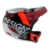 TLD Helmet - D4 MIPS Composite - Qualifier Silver/ Red - XLG/ 2XL - Image 2