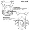 Leatt Chest Protector Reaflex Womens XXS - Image 3