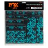Fox Decal - Custom Kit - Turquoise - Image 2