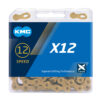 KMC Chain - X12 - 12spd 126L - Titanium Nitride Gold - Image 2