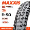 MINION DHF 29 X 2.50 3C GRIP DH TR E-MTB FOLD 60X2TPI E-50