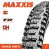 MINION DHR II 29 X 2.40 WT DH 3C GRIP TR FOLD 60X2TPI E-25