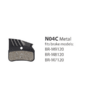Shimano Brake Pads  - N04C - Metal